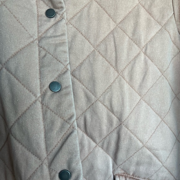 Joie Cotton Barn Jacket Medium Pink - Picture 5 of 9